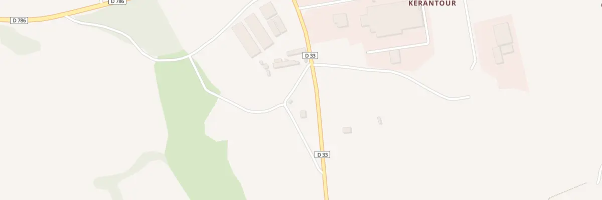 Plan du 1 Kerantour à Pleudaniel