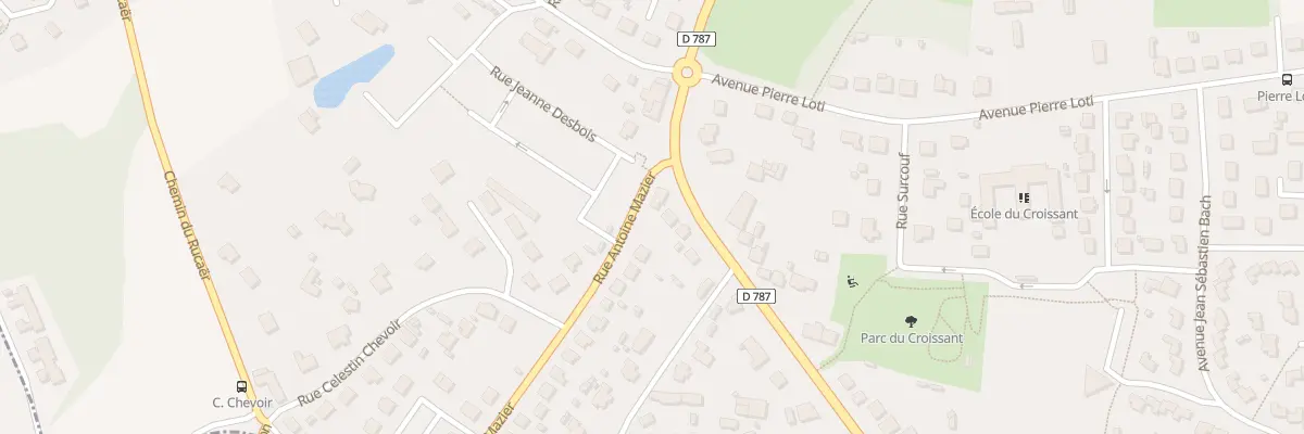 Plan du 48 Rue Antoine Mazier à Pabu