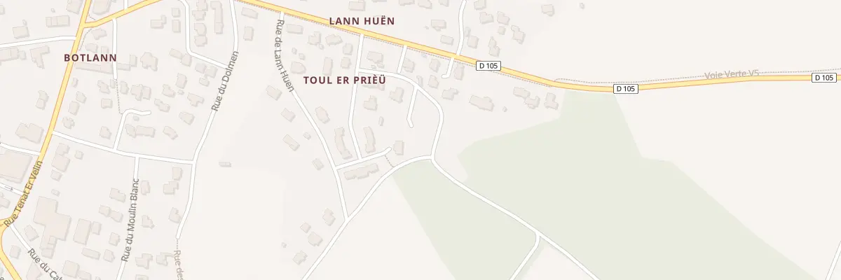 Plan du 3 Imp des Épinettes à Erdeven