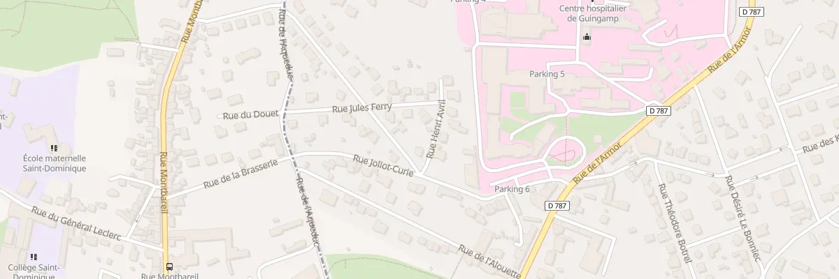Plan du 2 Rue Léon Blum à Pabu