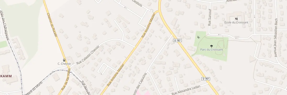 Plan du 38 Rue Antoine Mazier à Pabu