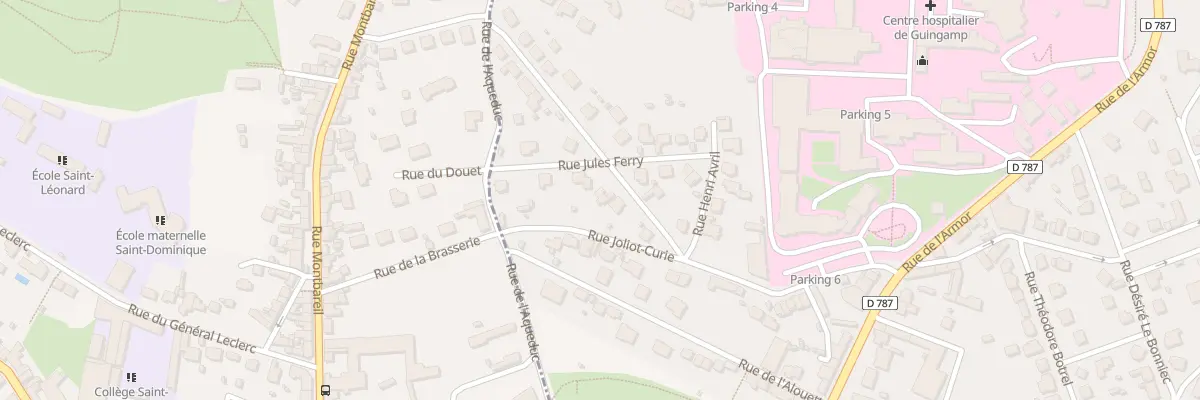 Plan du 5 Rue Léon Blum à Pabu