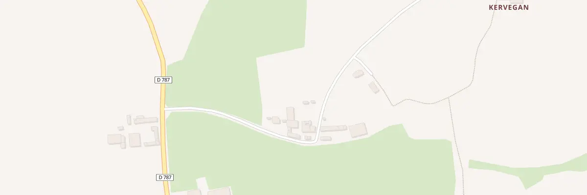 Plan du 3 Le Ru à Pleudaniel