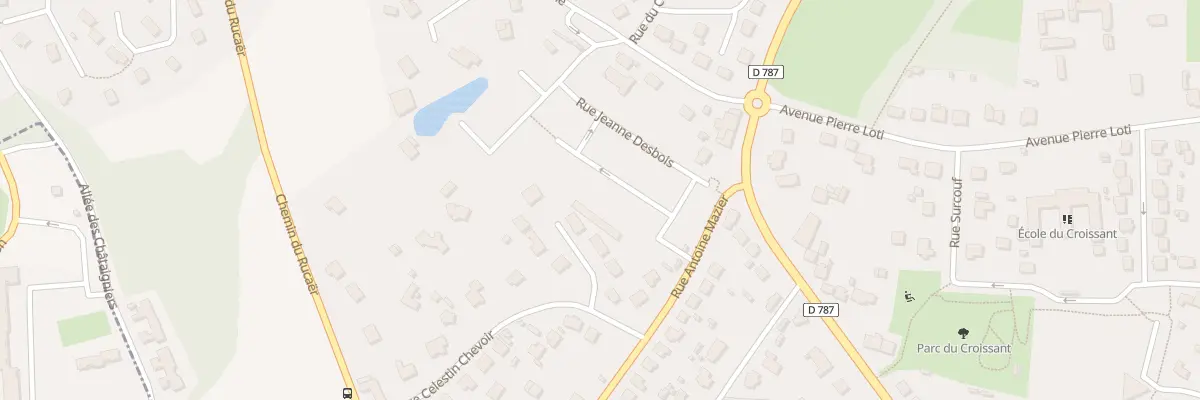 Plan du 7 Rue Yves Jaguin à Pabu