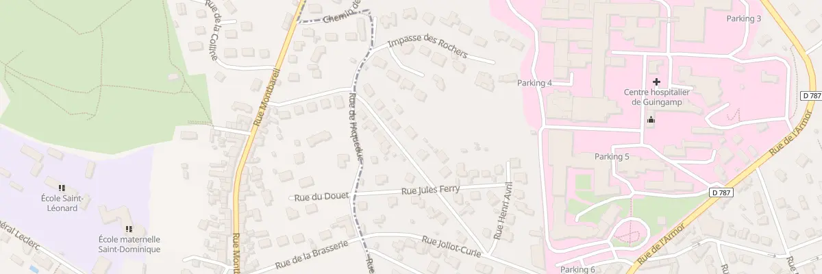 Plan du 12 Rue Léon Blum à Pabu