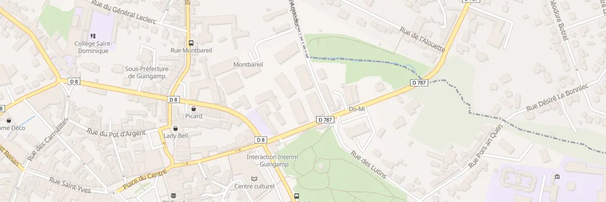 Plan du 15A Rue du Général de GAULLE à Guingamp
