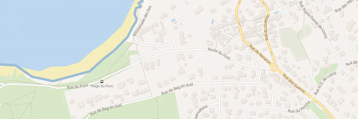 Plan du 27 Rte du Fozo à Saint-Pierre-Quiberon