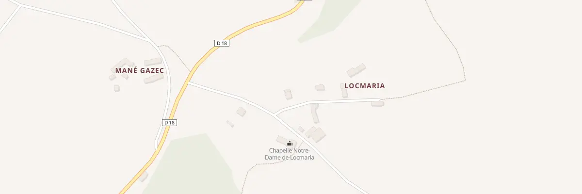 Plan du 9 Locmaria à Séglien