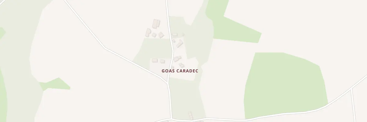 Plan du 8 Goas Caradec à Plésidy