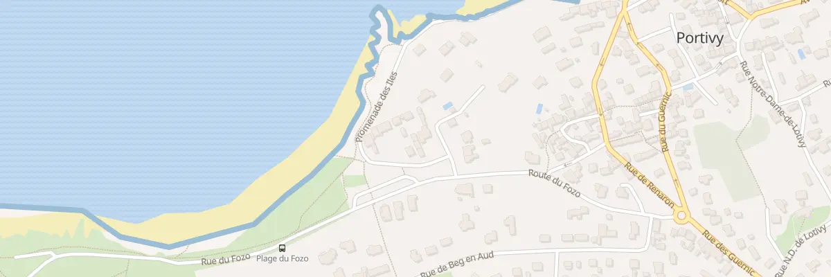 Plan du 5758 Rte du Fozo à Saint-Pierre-Quiberon
