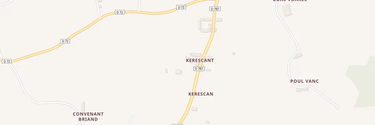 Plan du 12 Kerescant à Pleudaniel