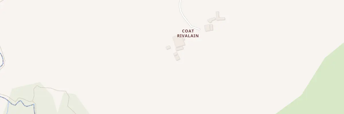 Plan du 6 Coet Rivalain à Séglien