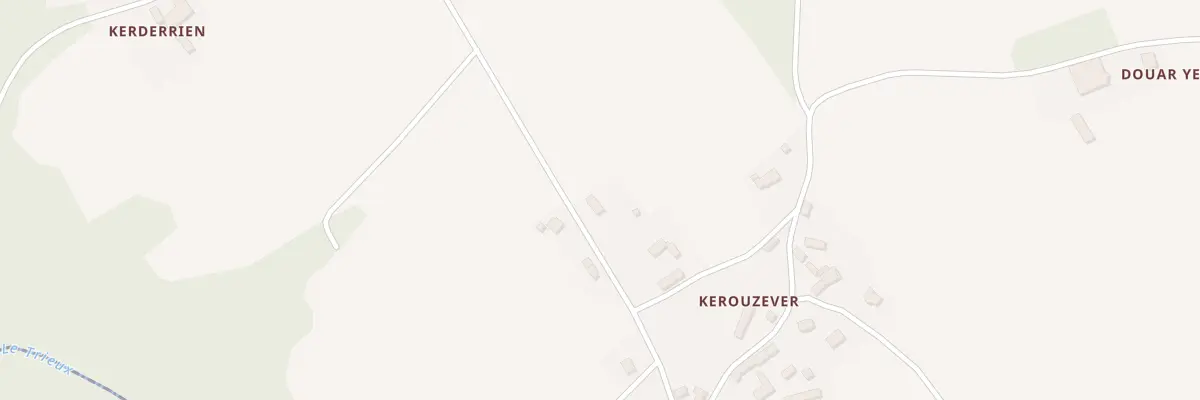 Plan du 5510 Kerouzever à Saint-Clet