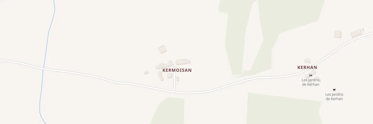 Plan du 475 Kermoisan à Languidic