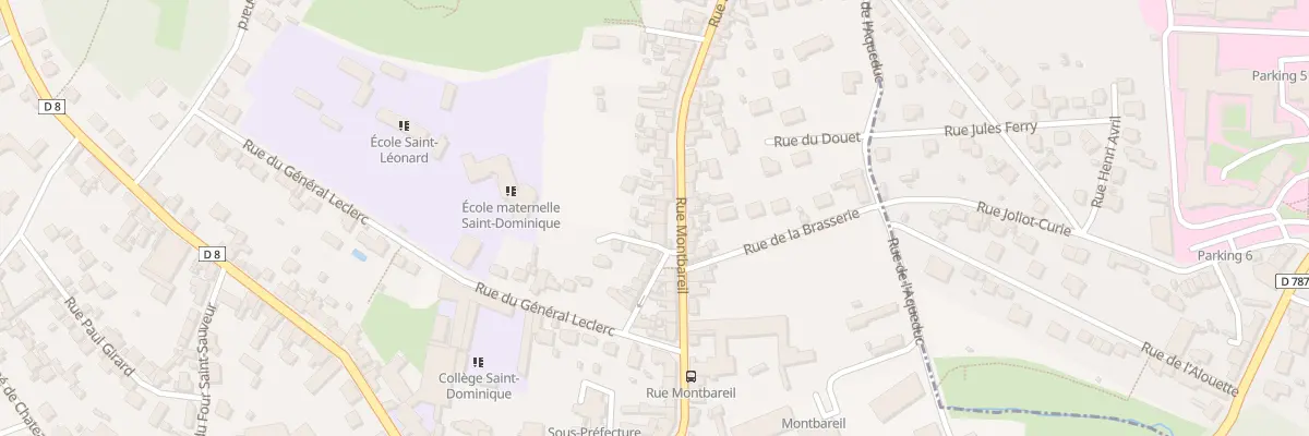 Plan du 37 Rue Montbareil à Guingamp