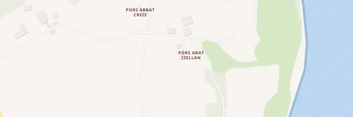 Plan du 5304 Pors Abat Izellan à Pleudaniel