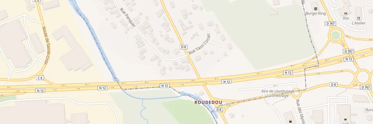Plan du 78 Rue Penquer à Guingamp