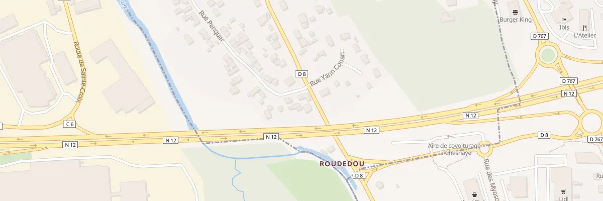 Plan du 76 Rue Penquer à Guingamp
