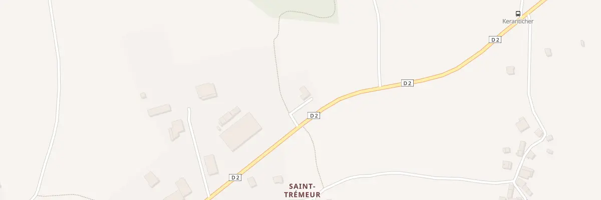 Plan du 5745B Parc er Lann à Bubry