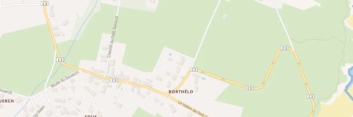 Plan du 6729 Borthelo à Quiberon