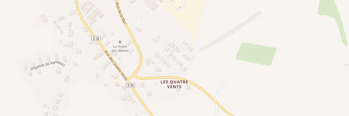 Plan du 12 Res Domaine du Launay Bras à Pleumeur-Gautier