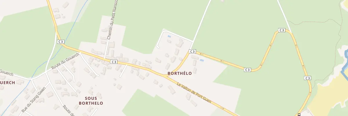 Plan du 7003 Borthélo au Palais