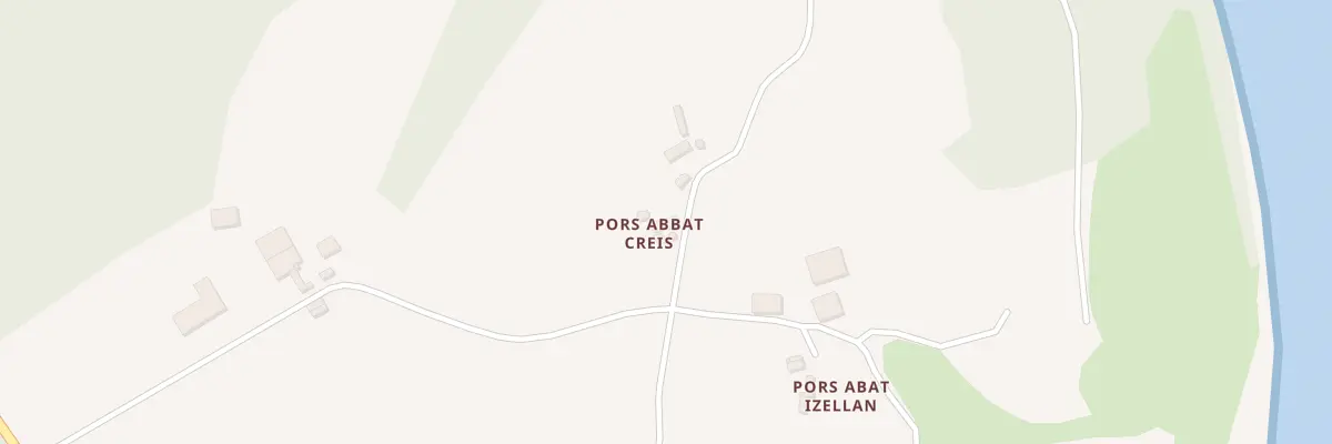 Plan du 1 Porsabat Creis à Pleudaniel