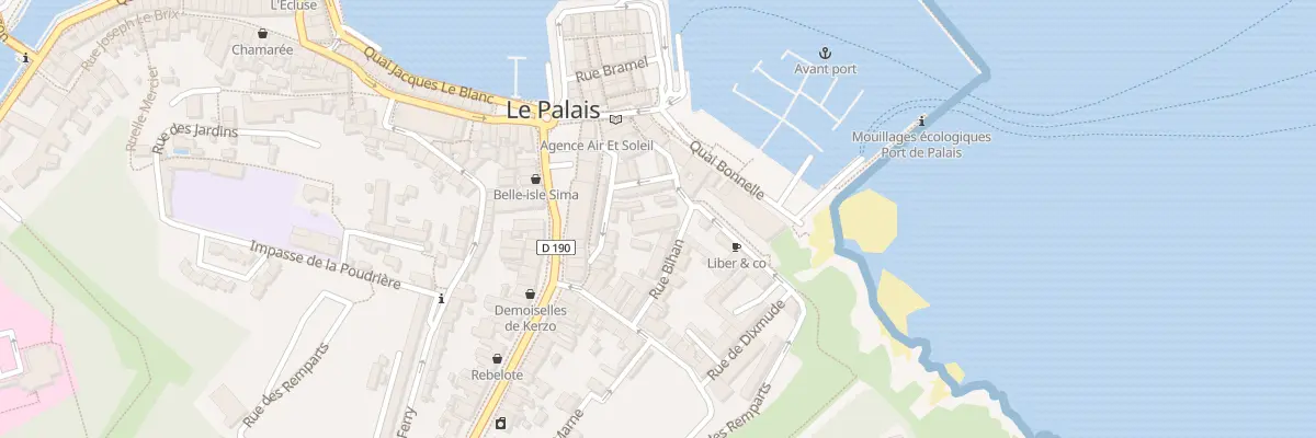 Plan du 15 Rue Bihan au Palais