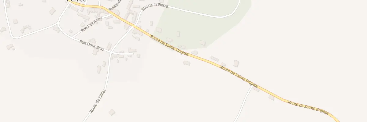 Plan du 4 Rte de Saint Brigitte à Bon Repos sur Blavet