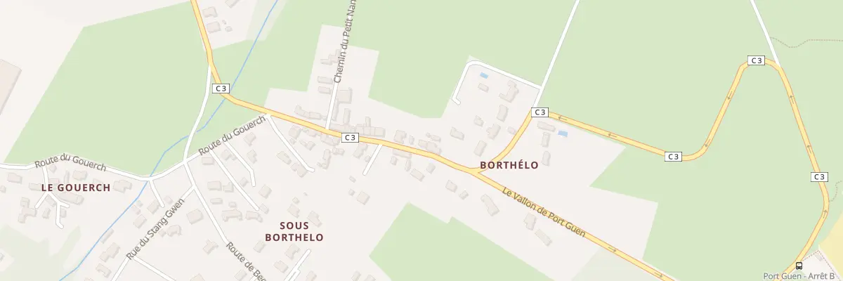 Plan du 5872 Borthélo au Palais