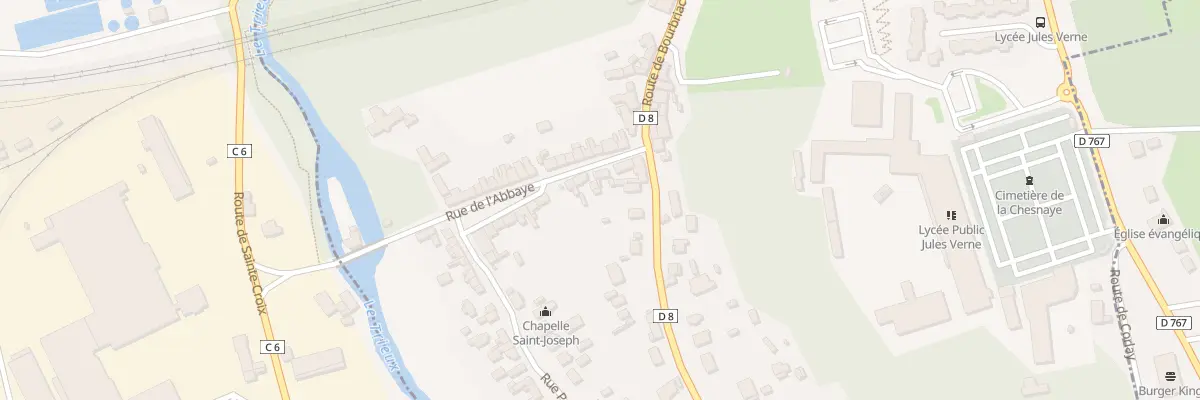 Plan du 11 Rue de l’Abbaye à Guingamp