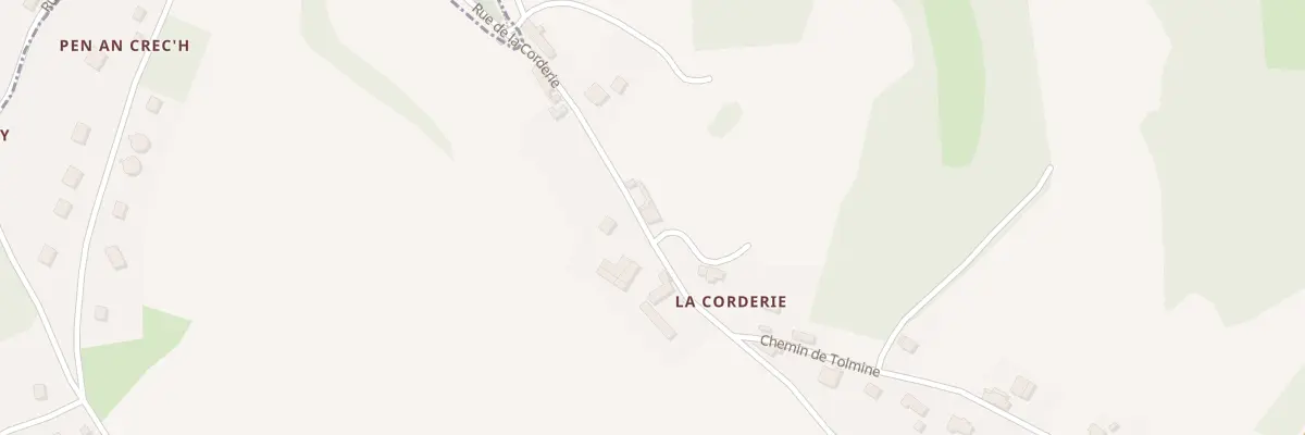 Plan du 12 La Corderie à Saint-Clet
