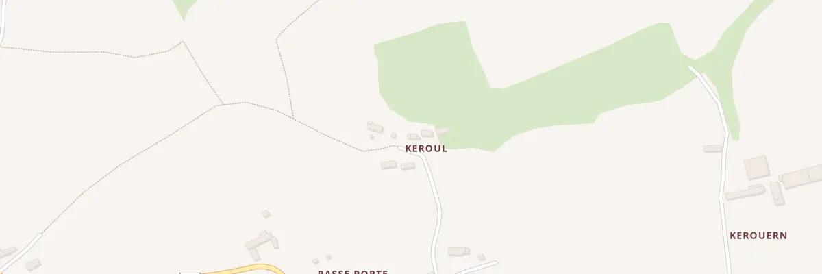 Plan du 3 Keroul à Pleudaniel