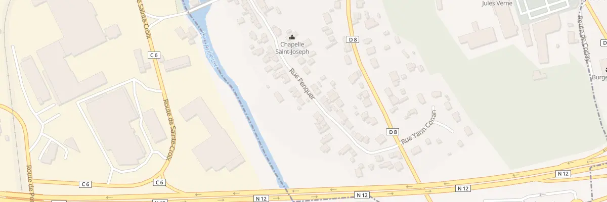 Plan du 44 Rue Penquer à Guingamp