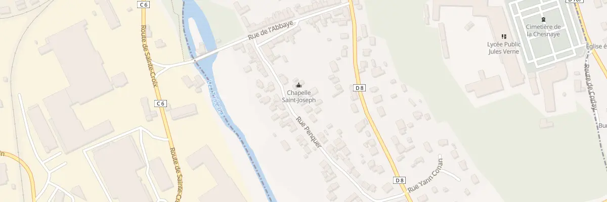 Plan du 15 Rue Penquer à Guingamp