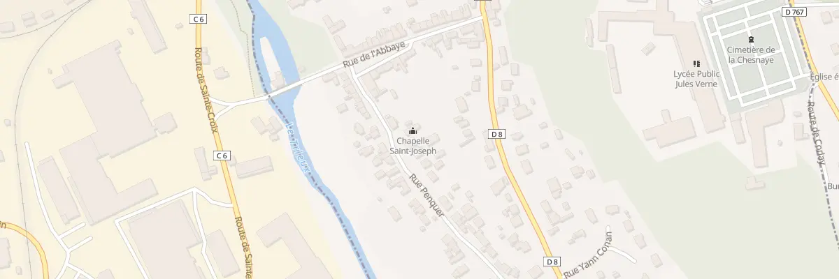 Plan du 13 Rue Penquer à Guingamp