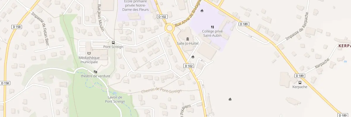 Plan du 27 Rue Georges Cadoudal à Languidic