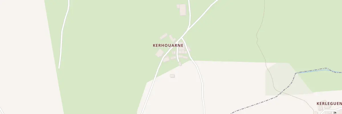 Plan du 5640 Kerhouarne à Bubry
