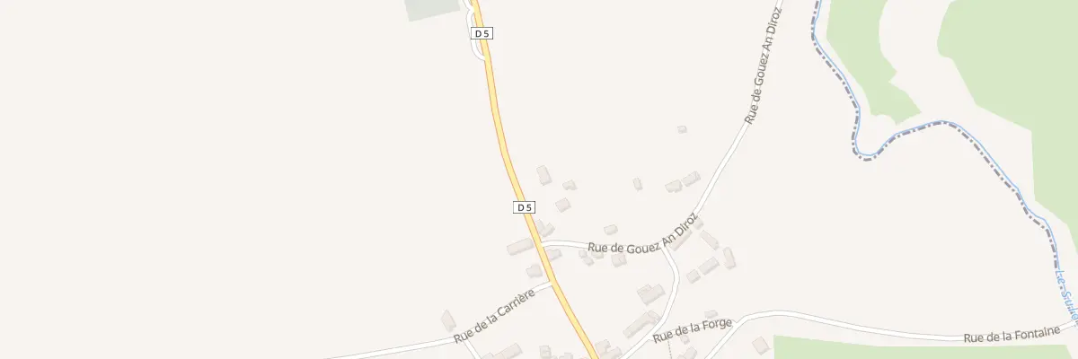 Plan du 1 Rue du Sulon à Sainte-Tréphine