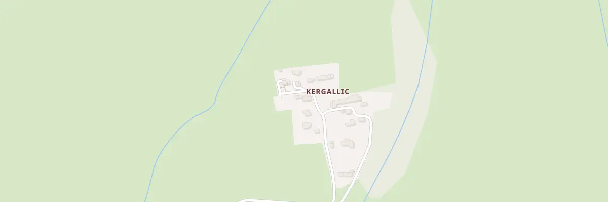 Plan du 5981 Kergallic à Bangor