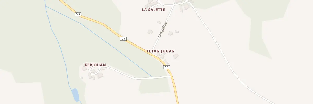 Plan du 5568 Fetan Jouan à Bubry