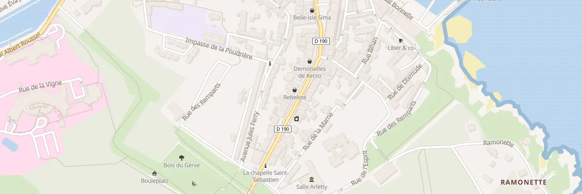 Plan du 27 Av Carnot au Palais