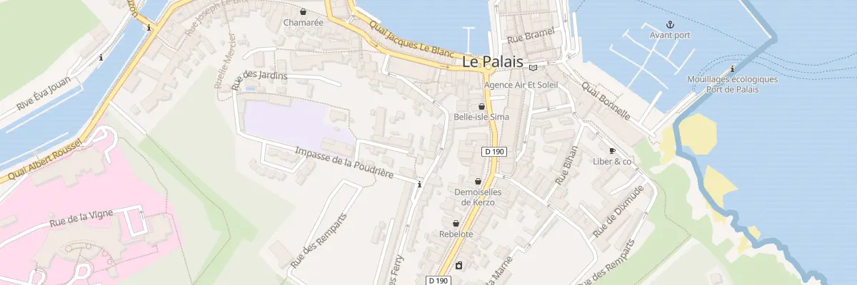 Plan du 23 Rue de Verdun au Palais