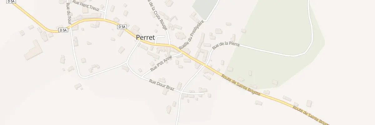 Plan du 1 Rue du Kreiz Ker à Bon Repos sur Blavet