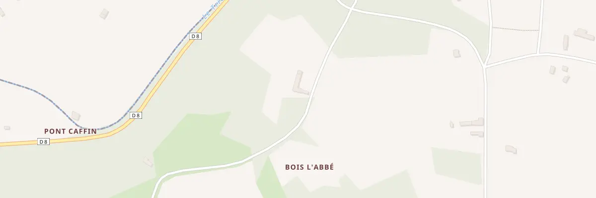 Plan du 3 Bois l’Abbe à Ploumagoar