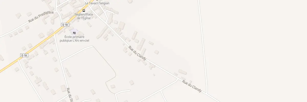 Plan du 22 Rue du Clandy à Séglien