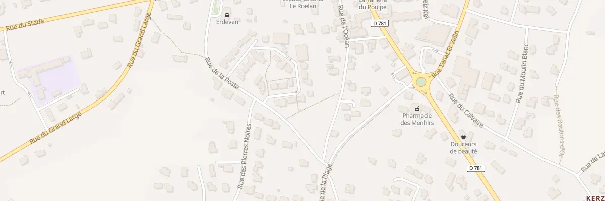 Plan du 27 Rue Terre Marine à Erdeven