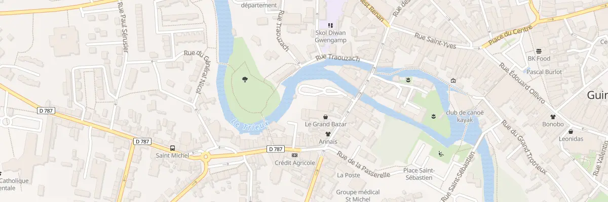 Plan du 16D Rue des Ponts St-Michel à Paimpol