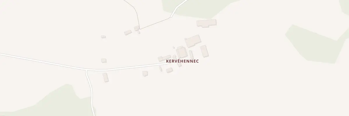 Plan du 9999 Kervéhennec à Quistinic