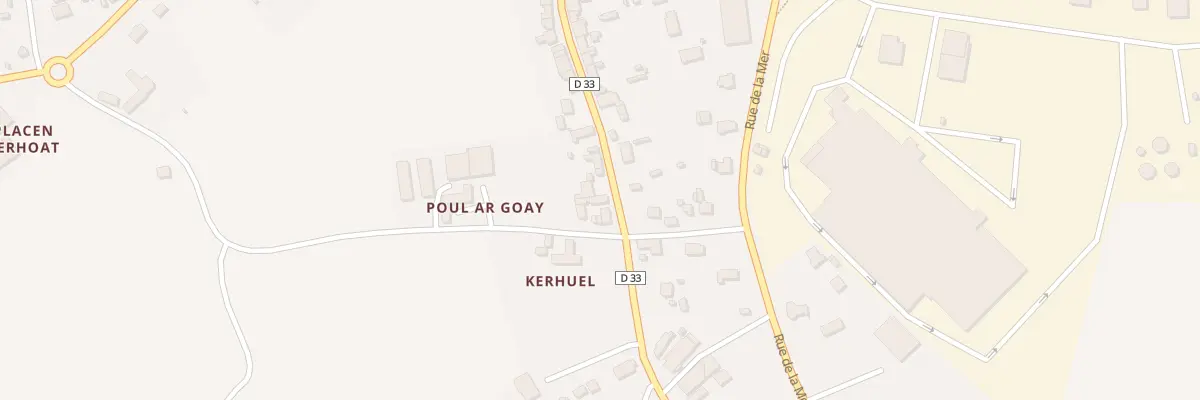 Plan du 40 Rue de la Croix Blanche à Pleumeur-Gautier